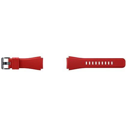 SAMSUNG Silicon Band gia SAMSUNG Gear S3 kokkino