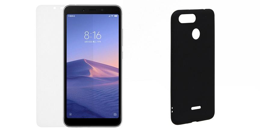 COSY thiki Matte mayri + gyali prostasias othonis XIAOMI Redmi Note 6