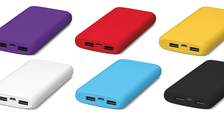 TTEC PowerBank PowerSlim 10000 MAh  kokkino