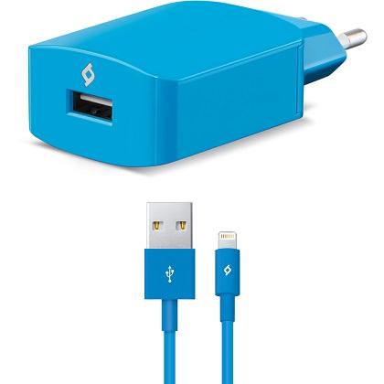 TTEC fortisths taksidiou Speedcharger 2.1A + kalwdio Lightning mple