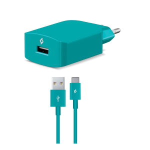 TTEC φορτιστής ταξιδίου Speedcharger 2.1A + καλώδιο Type C