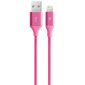 TTEC καλώδιο Lightning αλουμινίου 1.2 μέτρα Ροζ