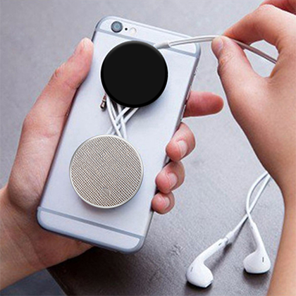 POPSOCKETS Saffiano Silver