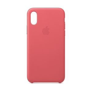 Θήκη Δερμάτινη APPLE iPhone Xs Ροζ