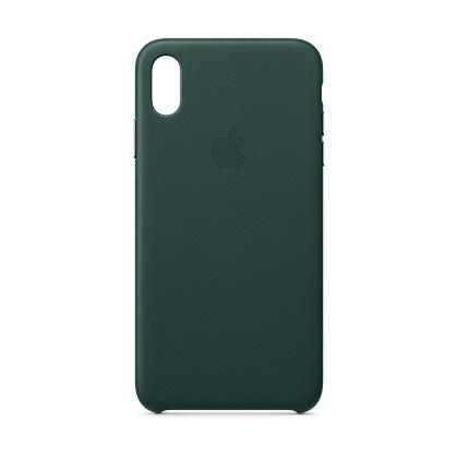 APPLE dermatini thiki iPhone Xs Max prasini