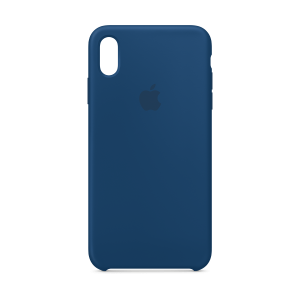 Θήκη Σιλικόνης APPLE iPhone Xs Max Μπλε
