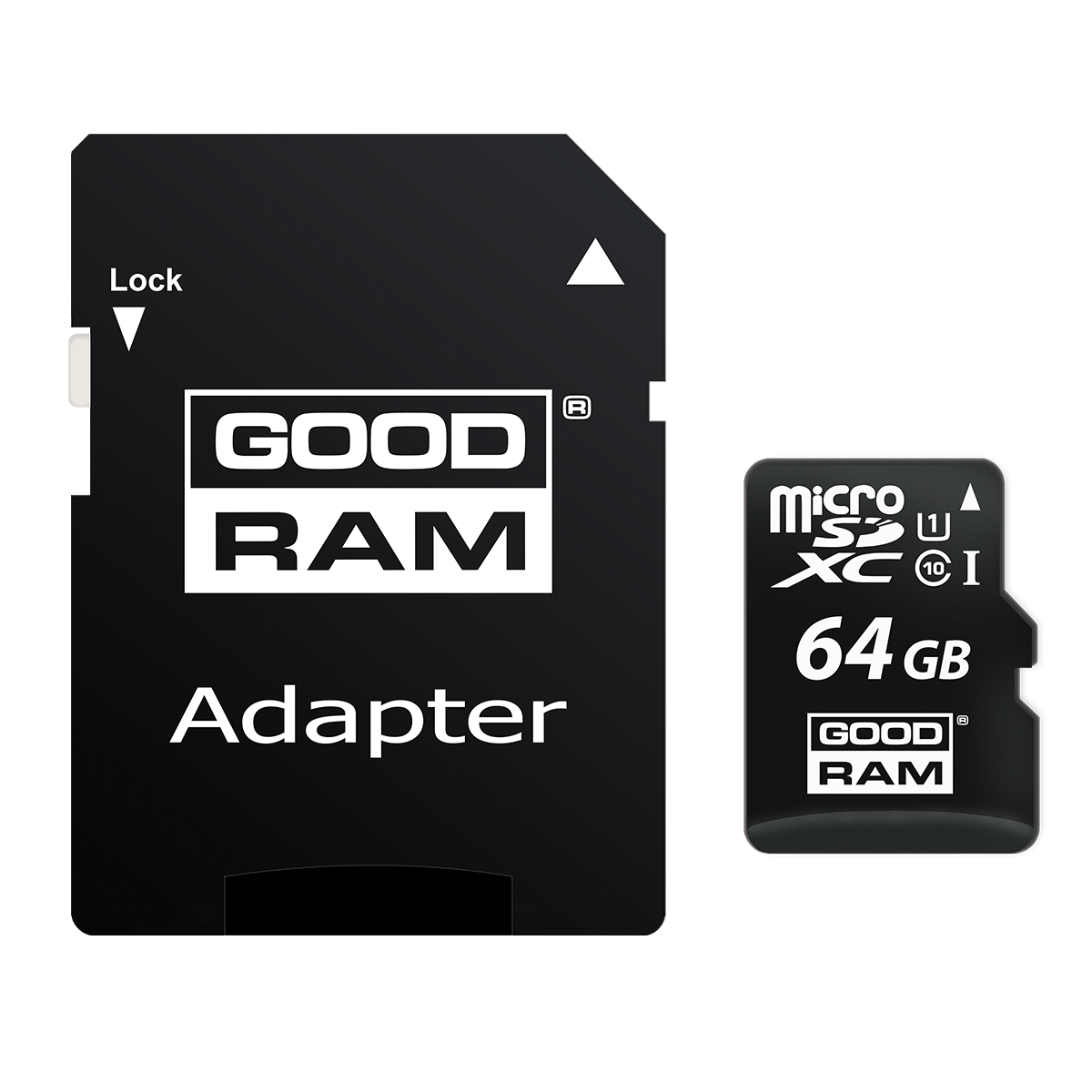 GOODRAM κάρτα μνήμης Micro SD Class 10 UHS-I 64GB με αντάπτορα - 2