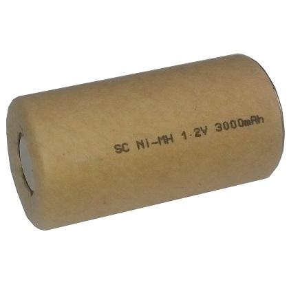 epanafortizomenh mpataria Ni-MH SC 1.2V 3000mAh 