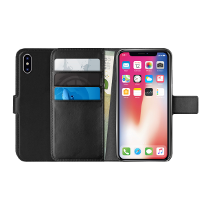 Θήκη PURO Eco-leather Wallet για iPhone X/ Xs Μαύρη