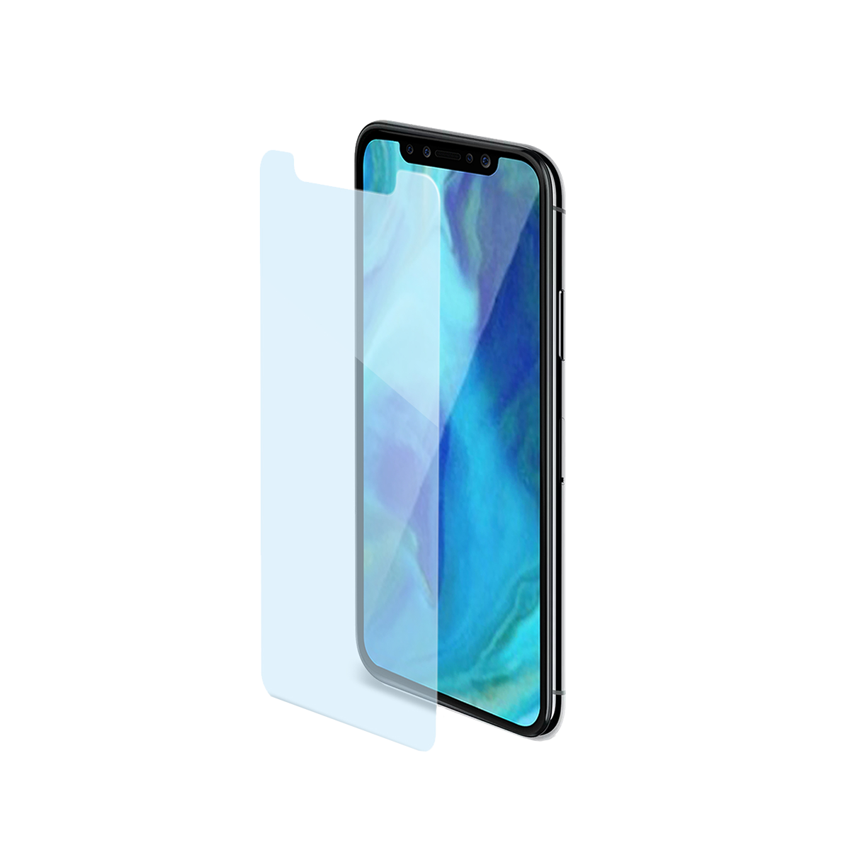 Γυαλί προστασίας οθόνης CELLY Easy για το iPhone Xs Max