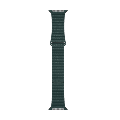 APPLE Leather Loop Band gia APPLE Watch Series 4 GPS 44/42 prasino