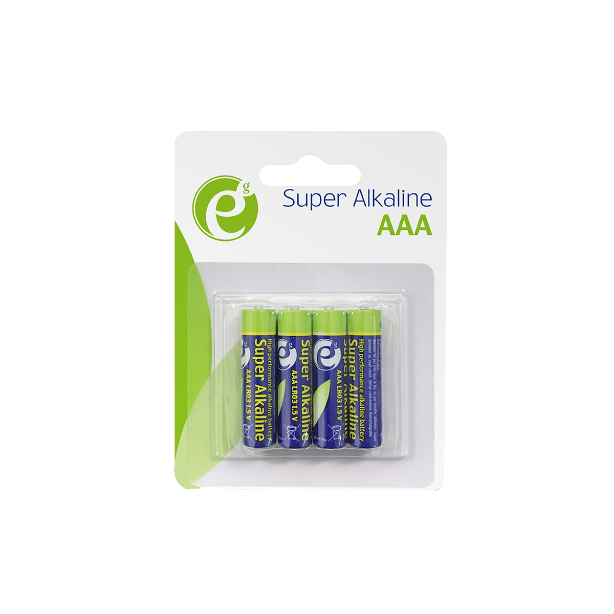 ENERGENIE super αλκαλικές μπαταρίες LR03 AAA (4 Τεμάχια)