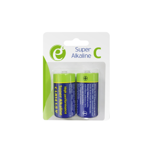 ENERGENIE super αλκαλικές μπαταρίες C LR14 (2 Τεμάχια)