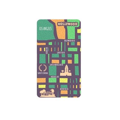 Powerbank YZSY Artists Edition - Cities of the World - Los Angeles 5000mAh