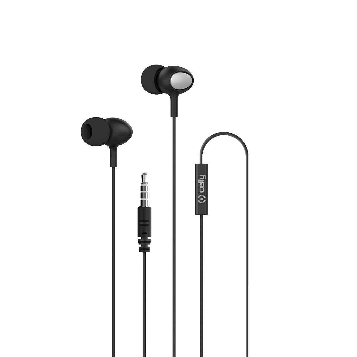 Handsfree ακουστικά CELLY Up 500 Μαύρα - 2