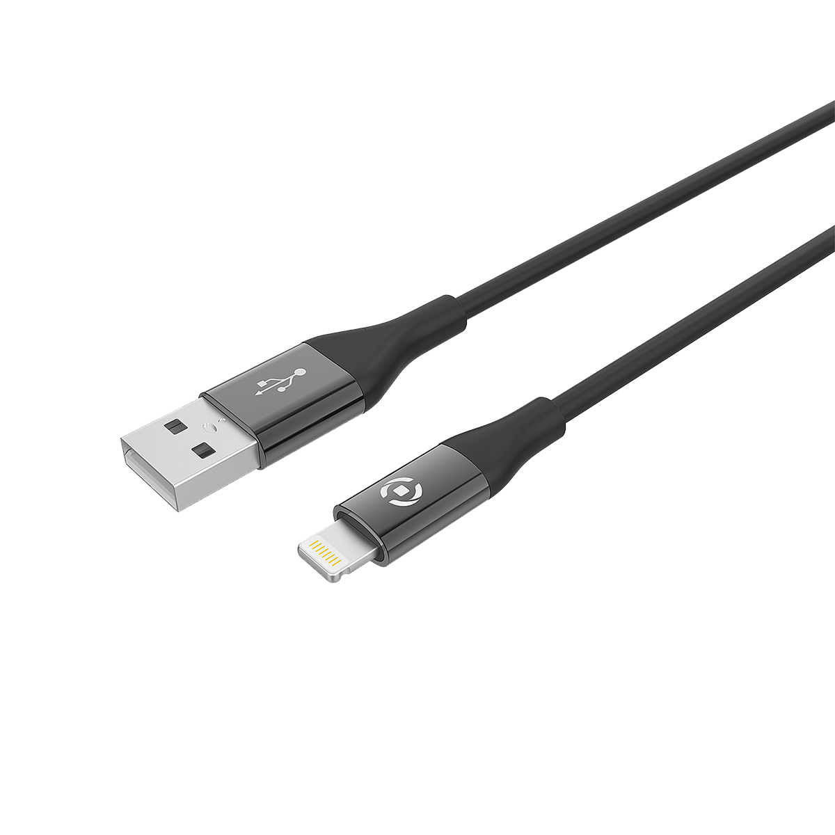 Kαλώδιο Lightning CELLY Extra Strong 1.5 μέτρα Μαύρο