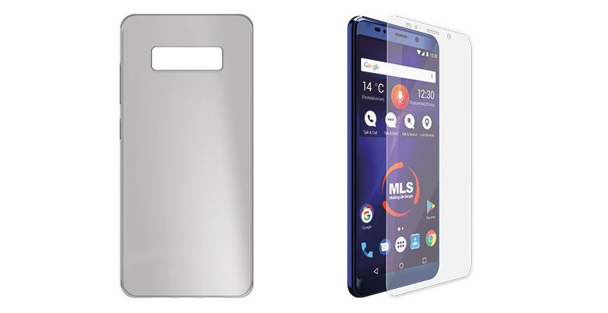MLS MX Pro 4G back cover screen protector