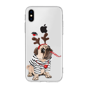 Θήκη Xmas Bulldog COSY για τα iPhone X/Xs