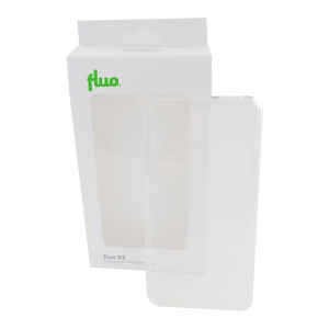 Διάφανη θήκη σιλικόνης protective fluo v2