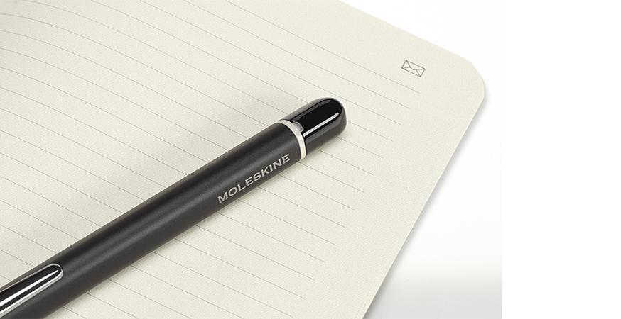MOLESKINE shmeiomatario Ruled Paper Tablet Large mayro