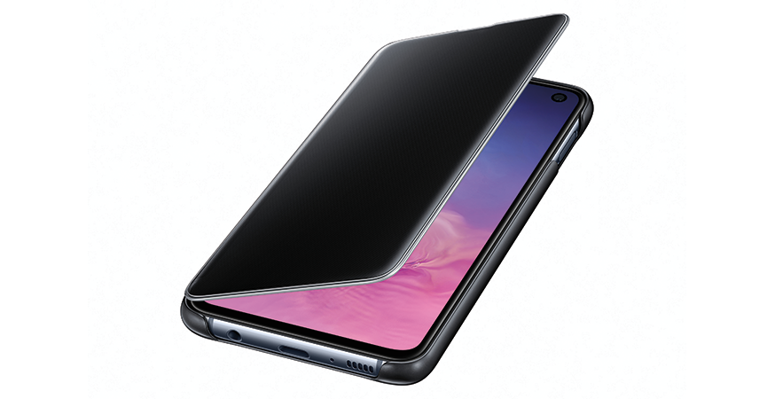 thiki Clear View Standing Cover SAMSUNG S10e mayri