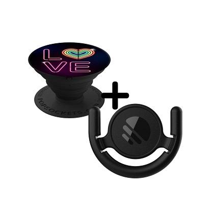 POPSOCKETS Neon Love + vash sthrikshs Surface Mount