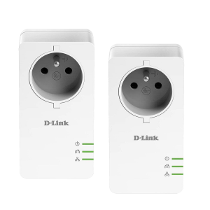 D-LINK PowerLine AV2 1000 HD Gigabit Passthrough Kit DHP-601AV