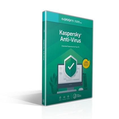 KASPERSKY Antivirus 2018 1 etos 1 adeia xrhshs