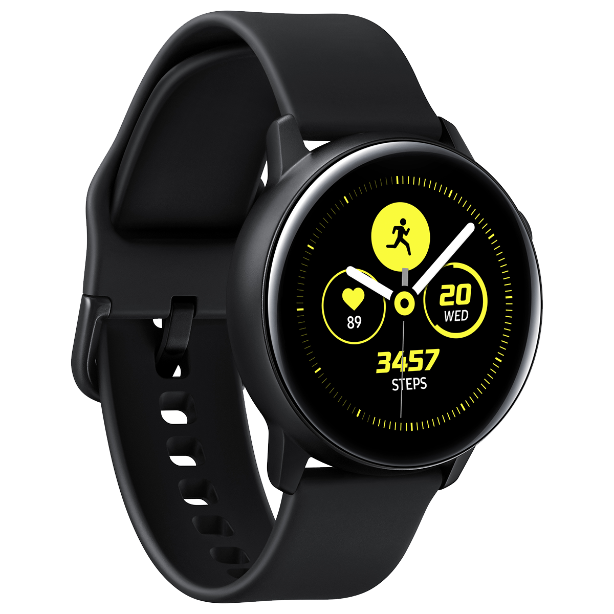 SAMSUNG Galaxy Watch Active Μαύρο - 2