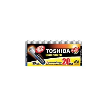 TOSHIBA alkalikes mpataries LR03 AAA