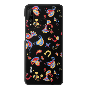 Θήκη True Color Flower HUAWEI P30 Lite Μαύρη