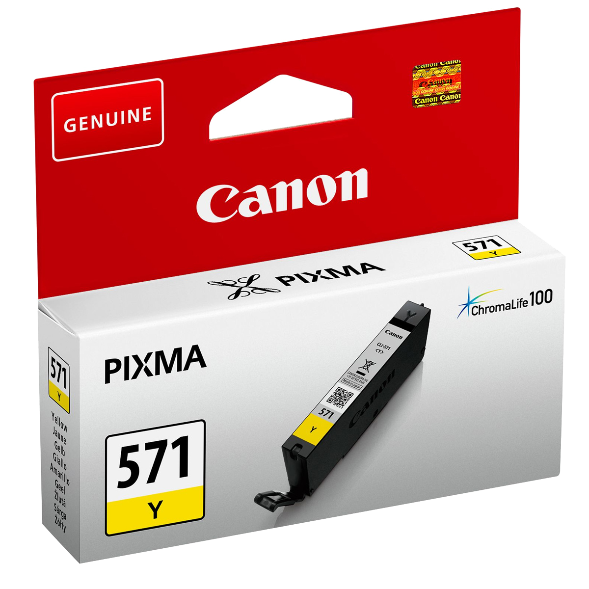 CANON μελάνι CLI-571 Κίτρινο