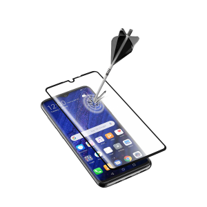 Γυαλί προστασίας οθόνης Second 3D CELLULAR LINE για το HUAWEI P30 Pro