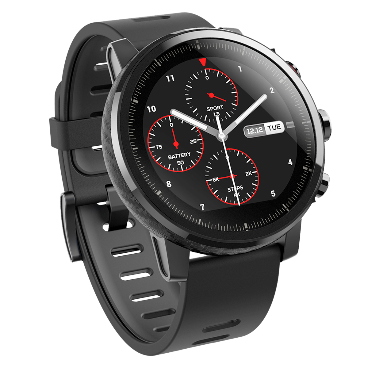 XIAOMI Smartwatch Amazfit Stratos Μαύρο - 2