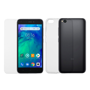 Διάφανη θήκη + γυαλί προστασίας οθόνης COSY για το XIAOMI Redmi Go