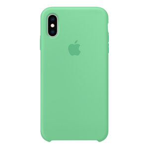 Θήκη σιλικόνης APPLE iPhone Xs Ανοιχτό Πράσινο