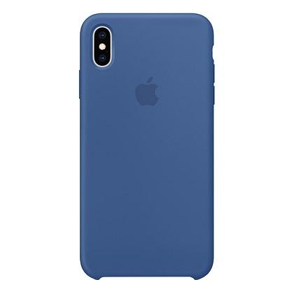 thiki silikonis APPLE iPhone Xs Max anoixto mple