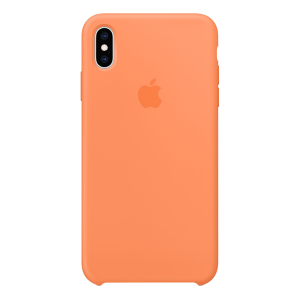 Θήκη σιλικόνης APPLE iPhone Xs Max Ανοιχτό Πορτοκαλί
