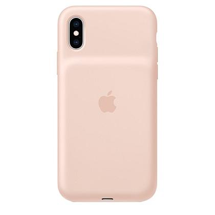 thiki Smart Battery APPLE iPhone Xs Max anoixto roz