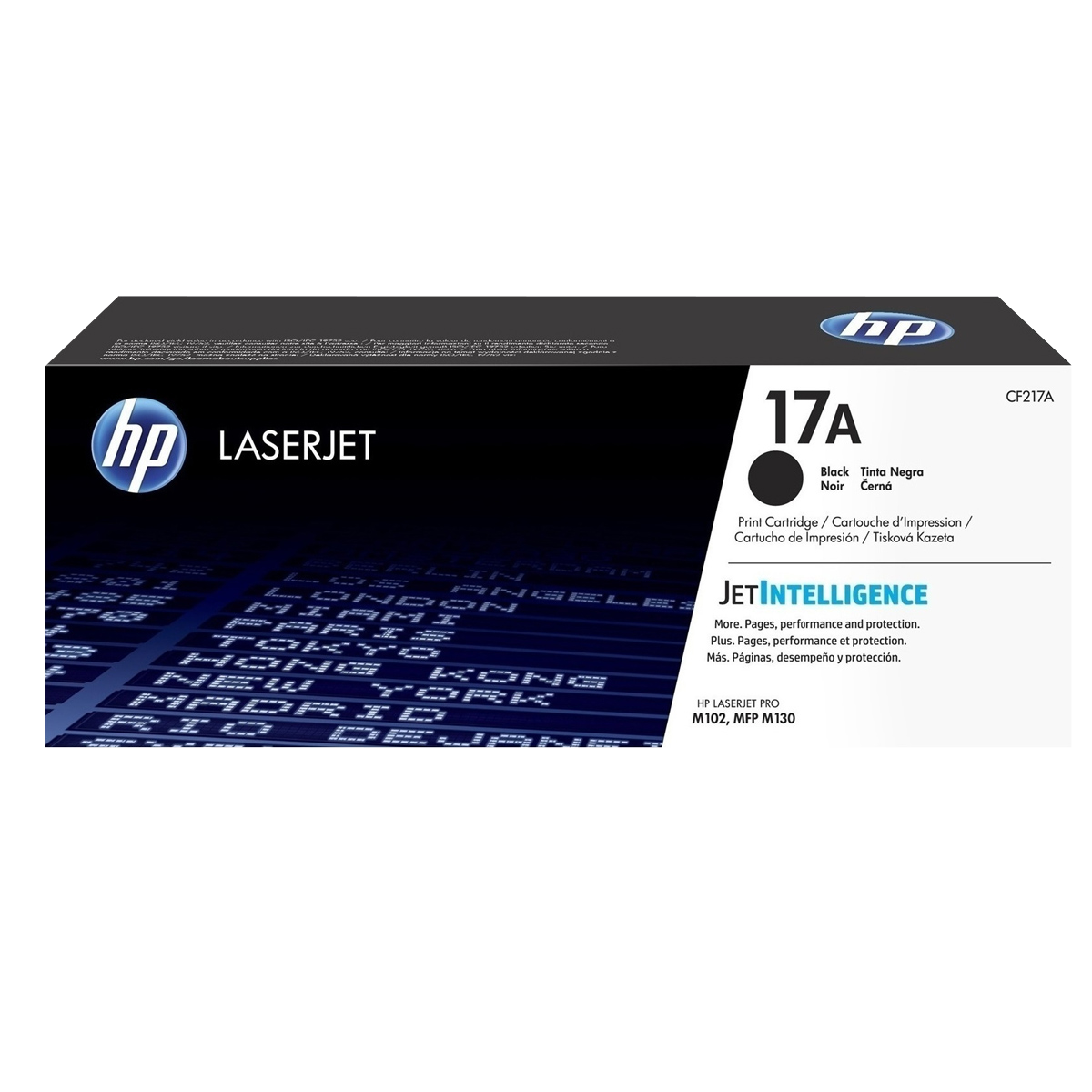 HP Toner 17A Μαύρο