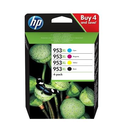 HP μελάνι 953XL 4-Pack