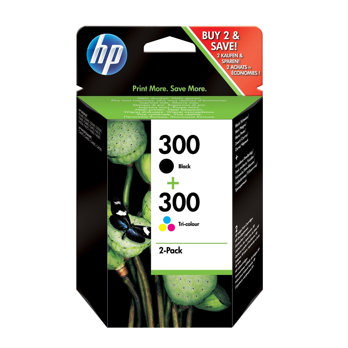HP μελάνι 300 Combo Pack