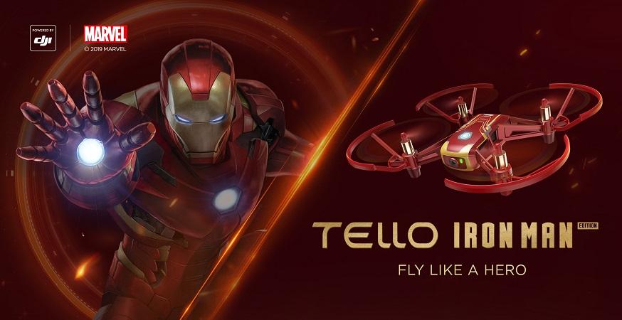 DJI RYZE Drone Tello Iron Man Edition