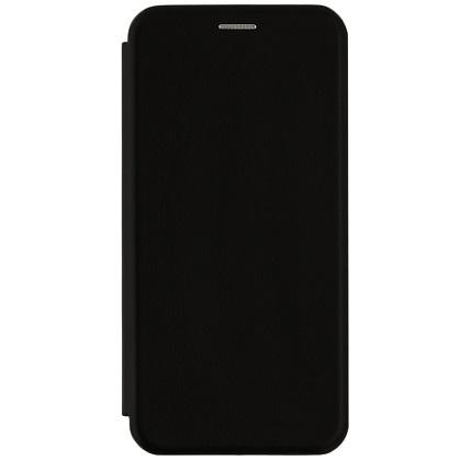 dermatini thiki SENSO Stand Book Oval gia to SAMSUNG Galaxy J4+ mayri​ 