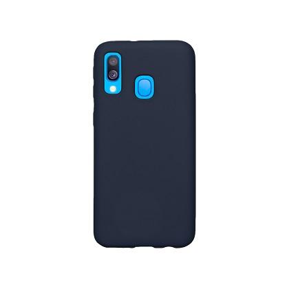 thiki Silky Matte COSY gia to SAMSUNG Galaxy A40 skouro mple