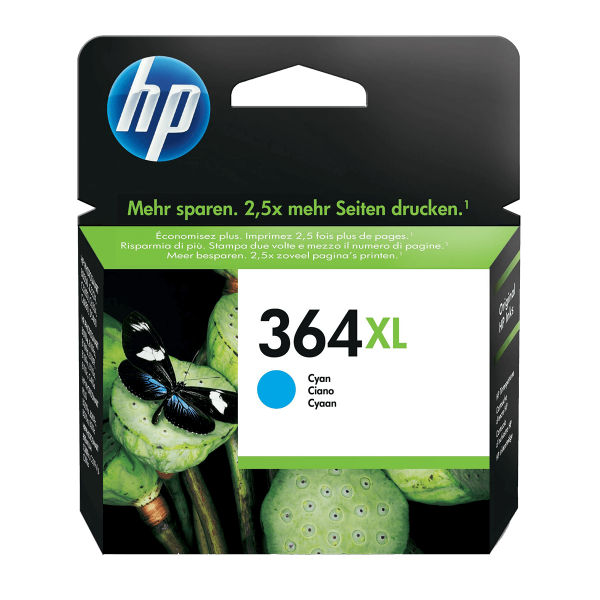 HP δοχείο μελάνης 364XL Κυανό