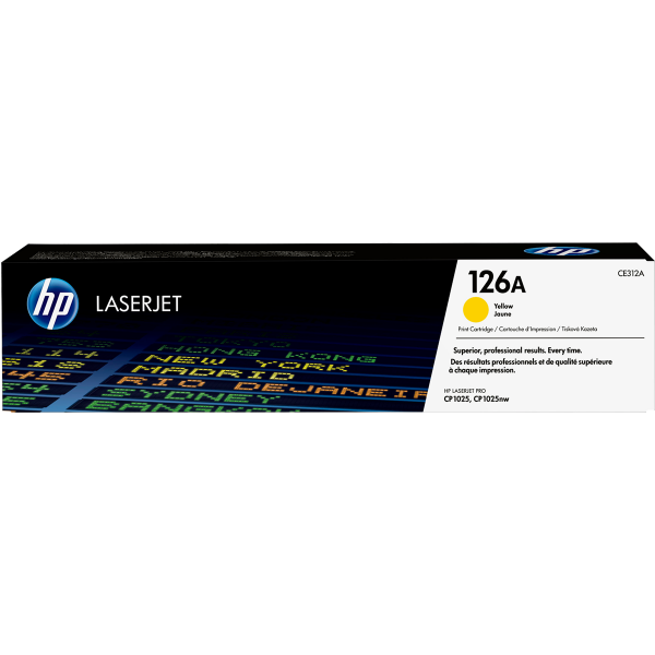 HP Toner 126A Κίτρινο