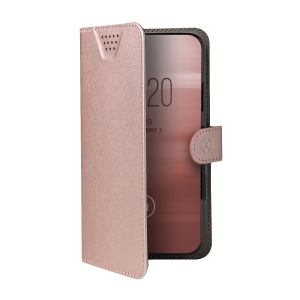 Θήκη Universal Wally One CELLY για Smartphones από 4.5'' έως 5.0'' Ροζ