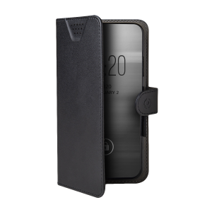 Θήκη Universal Wally One CELLY για Smartphones από 5.0'' έως 5.5'' Μαύρη