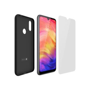 Θήκη Made For Mi + γυαλί προστασίας οθόνης MODELABS για το ΧΙΑΟΜΙ Redmi Note 7